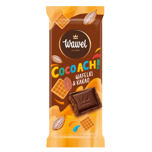 WAWEL CZEKOLADA COCOACH! KAKAO & WAFELKI 88G