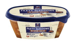SEKO FILETY ŚLEDZIOWE W SOSIE SALSA 250G