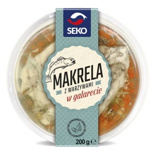 SEKO MAKRELA Z WARZYWAMI W GALARECIE 200G