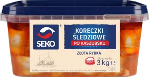 SEKO ZŁOTA RYBKA KORECZKI ŚLEDZIOWE PO KASZUBSKU 3KG