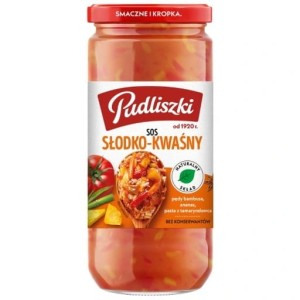 PUDLISZKI SOS SŁODKO-KWAŚNY 480G