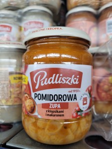 PUDLISZKI ZUPA POMIDOROWA Z KLOPSIKAMI I MAKARONEM 450G
