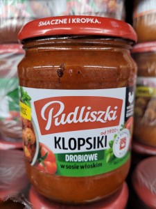 PUDLISZKI KLOPSIKI DROBIOWE W SOSIE WŁOSKIM 440G