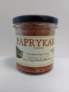 WOLIN PAPRYKARZ Z ŁOSOSIA 250G