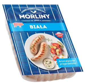 MORLINY KIEŁBASA BIAŁA PARZONA 600G