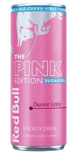 RED BULL PINK OWOCE LEŚNE SUGARFREE 250ML