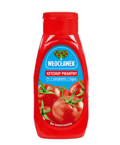WŁOCŁAWEK KETCHUP PIKANTNY 480G