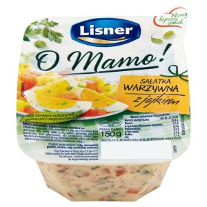LISNER SAŁATKA WARZYWNA Z JAJKIEM 140G