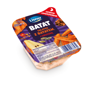 LISNER SAŁATKA Z BATATEM I GRUSZKĄ 140G