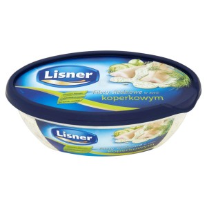 LISNER FILETY ŚLEDZIOWE W SOSIE KOPERKOWYM 280G