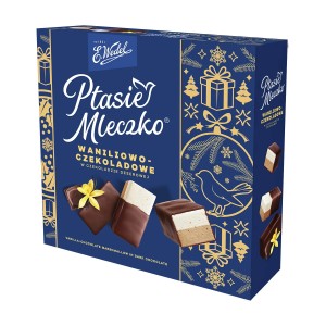 WEDEL PTASIE MLECZKO WANILIOWO-CZEKOLADOWE 340G