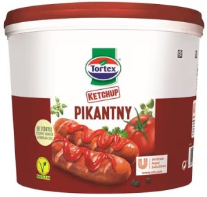 TORTEX KETCHUP PIKANTNY 5,5KG