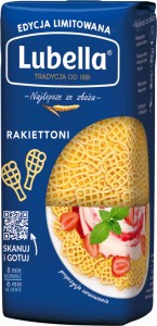(+6szt) LUBELLA MAKARON RAKIETTONI 400G 