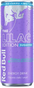 RED BULL LILAC EDITION GREJPFRUT-ZIOŁA PUSZKA 250ML