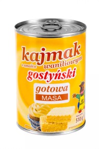 ( +6szt) GOSTYŃ KAJMAK O SMAKU WANILIOWYM 510G 