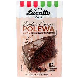LUCATTO POLEWA CIEMNA CZEKOLADA 100G