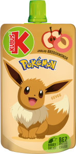 KUBUŚ MUS POKEMON JABŁKO-BRZOSKWINIA 100G/12SZT