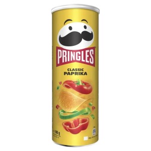 ( +6SZT) PRINGLES CLASSIC PAPRIKA 165G 