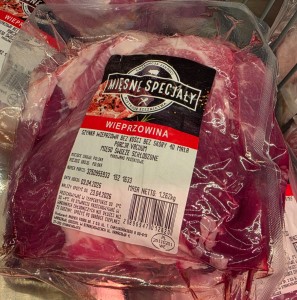 SZYNKA WIEPRZOWA BEZ KOŚCI BEZ SKÓRY 4D MAŁA PORCJA VAC ok. 1,5 KG MS-M