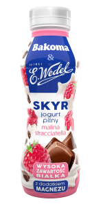 BAKOMA SKYR PITNY WEDEL MALINA STRACCIATELLA 300G