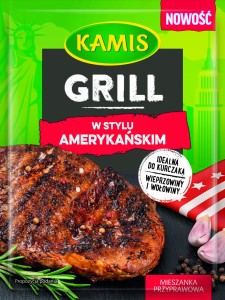 KAMIS PRZYPRAWA GRILL W STYLU AMERYKAŃSKIM 20G