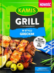 KAMIS PRZYPRAWA GRILL W STYLU GRECKIM 20G