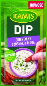 KAMIS DIP ORIENTALNY CZOSNEK & MIĘTA 20G