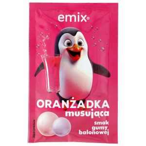 EMIX ORANŻADKA MUSUJĄCA SMAK GUMA BALONOWA 16G