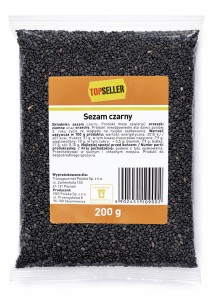 TOPSELLER SEZAM CZARNY 200G