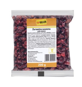TOPSELLER ŻURAWINA SUSZONA 200G