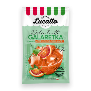 EMIX LUCATTO GALARETKA CZERWONA POMARAŃCZA 70G