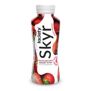 ŁACIATY SKYR PITNY TRUSKAWKA 360G