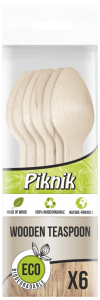 ŁYŻECZKI DREWNIANE 6SZT