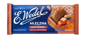 WEDEL CZEKOLADA MLECZNA MISO KARMEL 100G