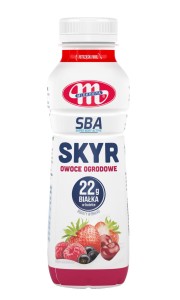 MLEKOVITA SKYR PITNY OWOCE OGRODOWE 330G