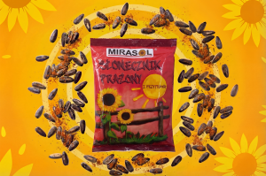 MIRASOL SŁONECZNIK PRAŻONY SOLONY 150G/30SZT