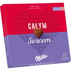 MILKA PRALINY HAZELNUT CREME 110G