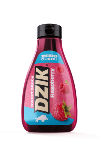 DZIK SŁODKI SOS ZERO CUKRU MALINA 425G