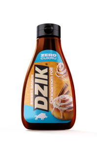DZIK SŁODKI SOS ZERO CUKRU CINNAMON ROLL 425G