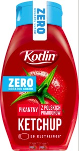 KOTLIN KETCHUP PIKANTNY ZERO 420G