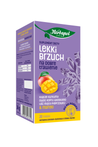 HERBAPOL LEKKI BRZUCH HERBATKA ZIOŁOWO-OWOCOWA 20TB