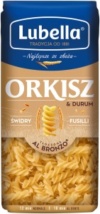 LUBELLA MAKARON ORKISZ & DURUM ŚWIDRY 400G