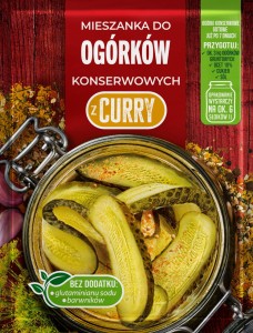 PRYMAT PRZYPRAWA DO OGÓRKÓW KONSERWOWYCH Z CURRY 40G