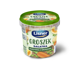LISNER SAŁATKA WARZYWNA Z GROSZKIEM 500G