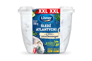 LISNER FILETY ŚLEDZIOWE W SOSIE ŚMIETANOWYM 700G