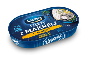 LISNER FILETY Z MAKRELI W OLEJU 170G