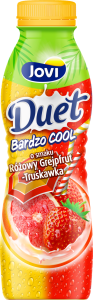 JOVI DUET MLECZNY RÓŻOWY GREJPFRUT-TRUSKAWKA 350G