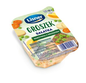 LISNER SAŁATKA WARZYWNA Z GROSZKIEM 140G