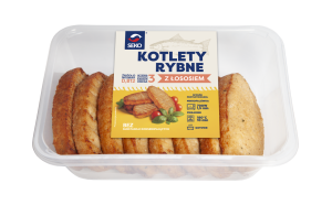SEKO KOTLETY RYBNE Z ŁOSOSIEM 700G