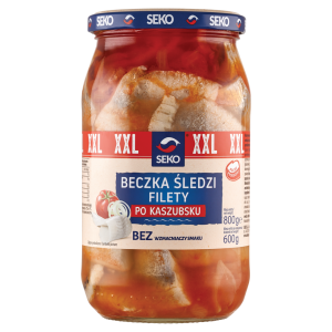 SEKO ŚLEDŹ PO KASZUBSKU 800G BECZKA